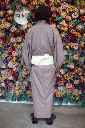 男性着物