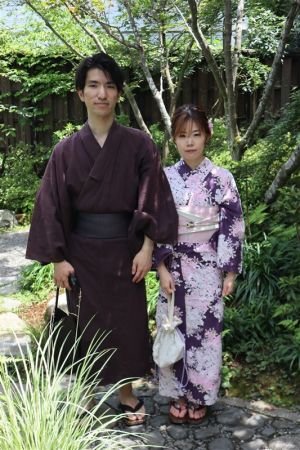 男性浴衣