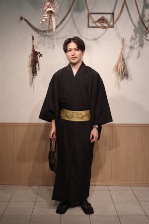 男性着物