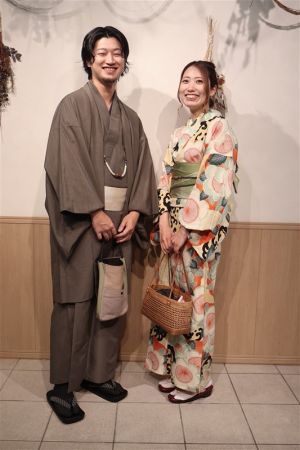 男性着物
