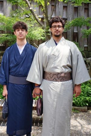 男性着物