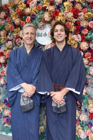 男性着物