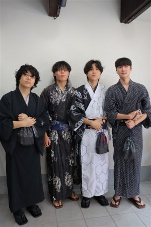 男性着物