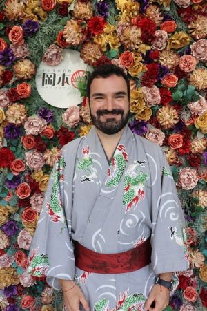 男性着物