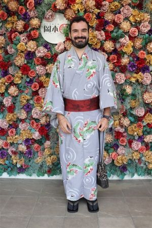 男性着物
