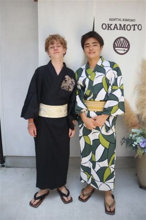 男性浴衣
