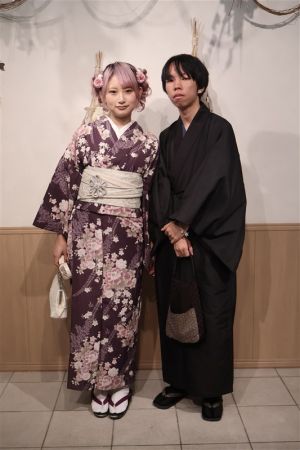 男性着物