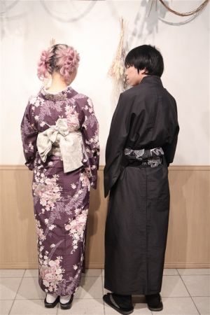 男性着物