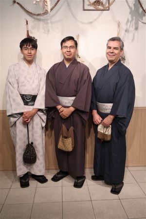 男性着物