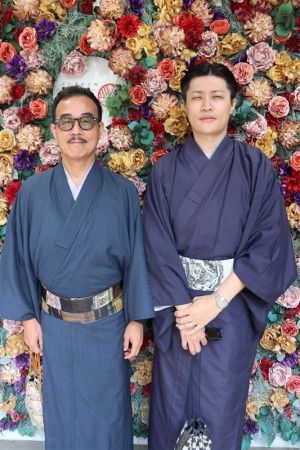 男性着物
