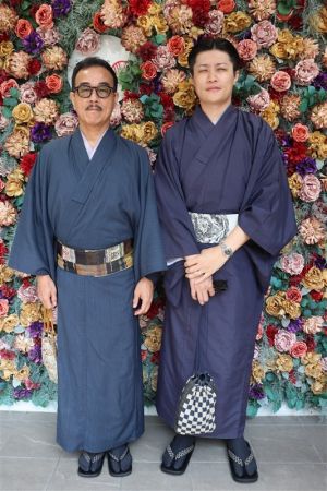 男性着物