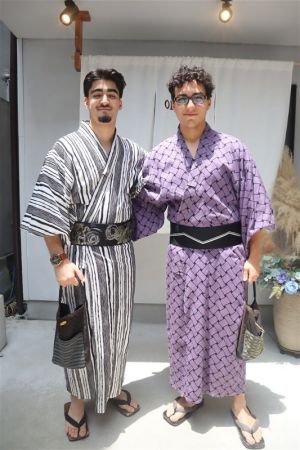 男性浴衣