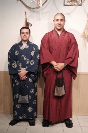 男性着物