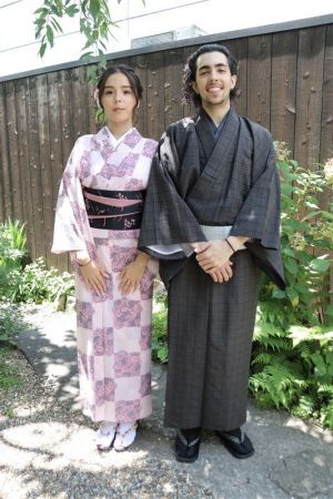 男性着物