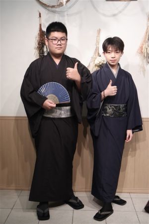 男性着物