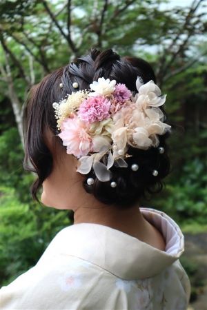 フリーチョイスヘアセット