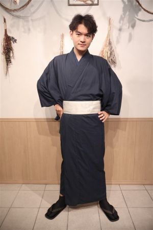 男性着物