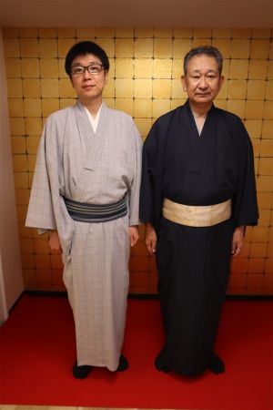 男性着物