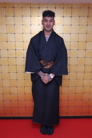男性着物
