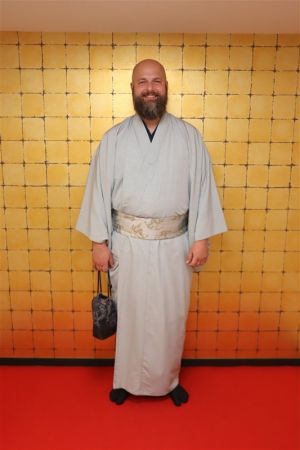 男性着物
