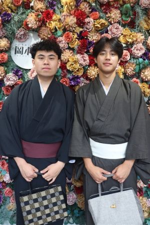 男性着物