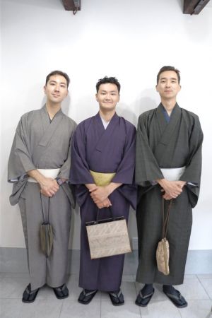 男性着物
