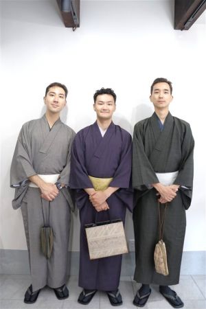 男性着物