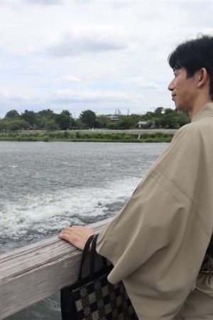 男性着物