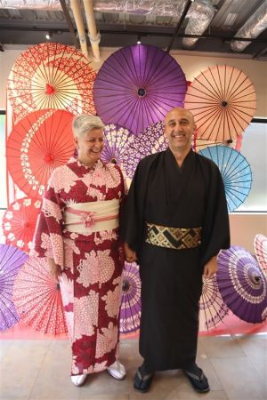 男性着物