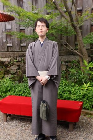 男性着物