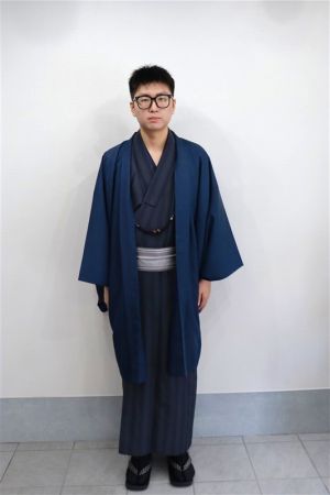 男性着物