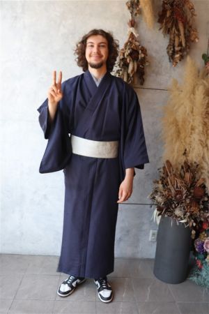 男性着物