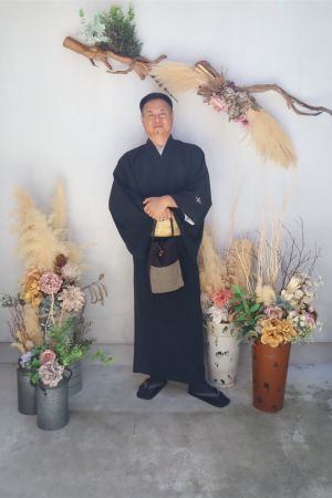 男性着物