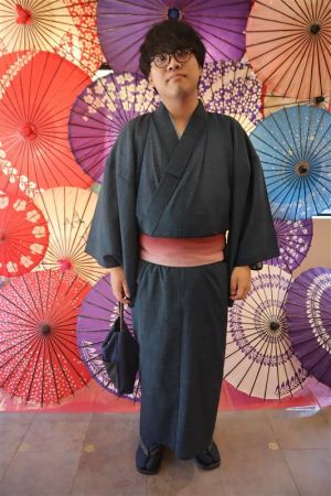 男性着物