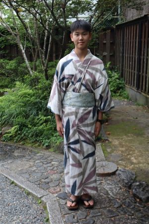 男性浴衣