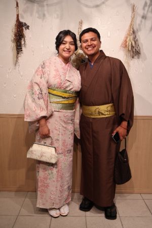 男性着物