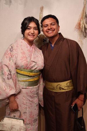 男性着物
