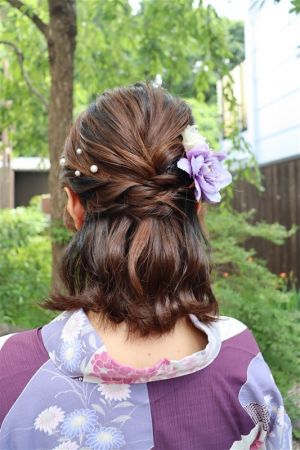 フリーチョイスヘアセット