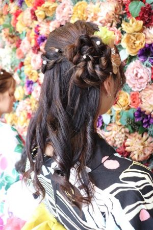 フリーチョイスヘアセット
