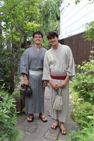 男性浴衣