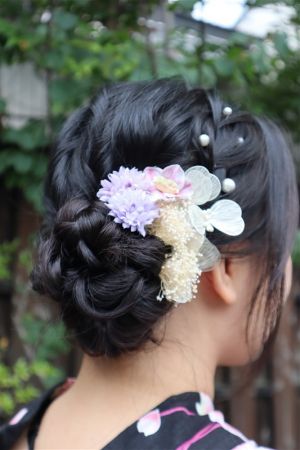 フリーチョイスヘアセット