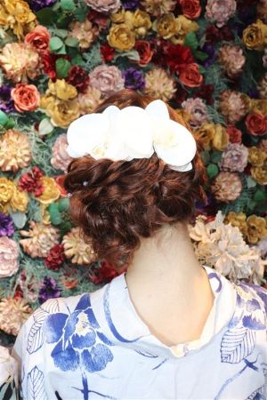 フリーチョイスヘアセット
