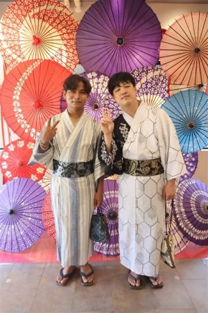 男性浴衣