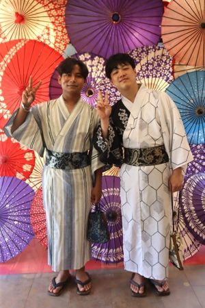 男性浴衣
