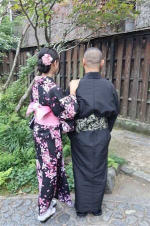 男性着物