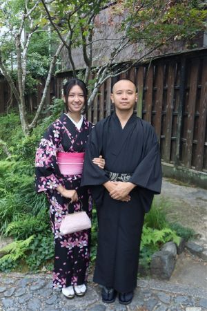 男性着物