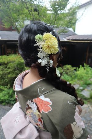 フリーチョイスヘアセット