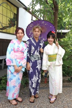男性浴衣
