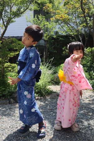 子供用浴衣