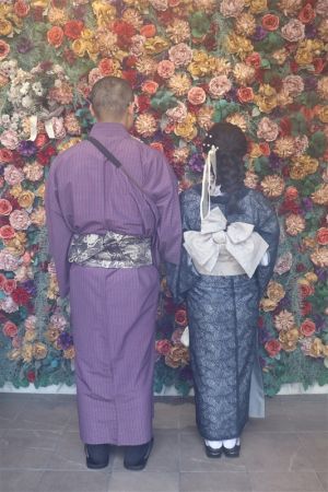 男性着物